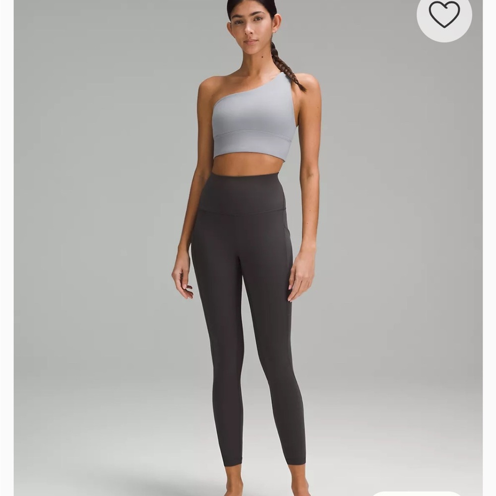 lululemon Align High-Rise Pant with Pockets 25" sz 4 graphite grey
